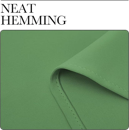 NICETOWN RV Blackout Curtains for Camper Windows, Froest Green, Kitchen Curtains - Image 6