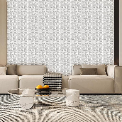 Heikki 30 Pack 3D Wall Panel for Interior Wall Décor, PVC Flower Textured Wall - Image 6