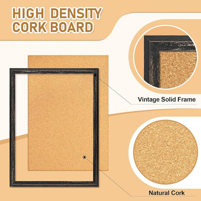 DOLLAR BOSS Cork Board for Office 36 X 24 Inches Cork Boards for Walls Bulletin - Image 3