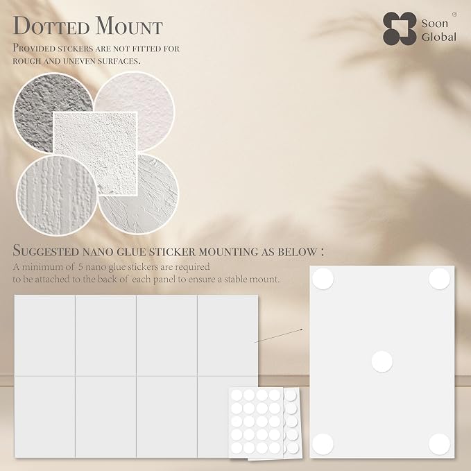 Soon Global 8-Pack Acoustic Panels, Soundproof Wall Panels, 48 X 32 Inches - Image 8