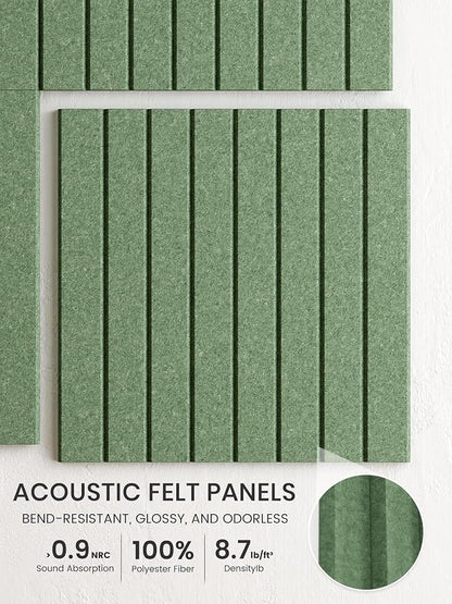 Bumusty Large Cork Board Alternative-36 x 24" Felt Bulletin Board Tiles - Image 3
