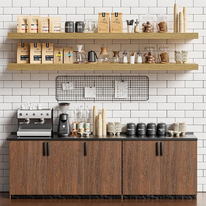 Heimlove 55 Inch Long Floating Shelves - Image 6