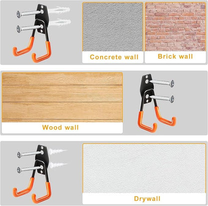 28 Pack Steel Heavy Duty Garage Hooks Storage Hooks - Image 6