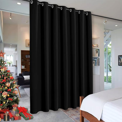 RYB HOME Privacy Curtain for Sliding Glass Door, Light Block Noise Reduce by RYBHOME