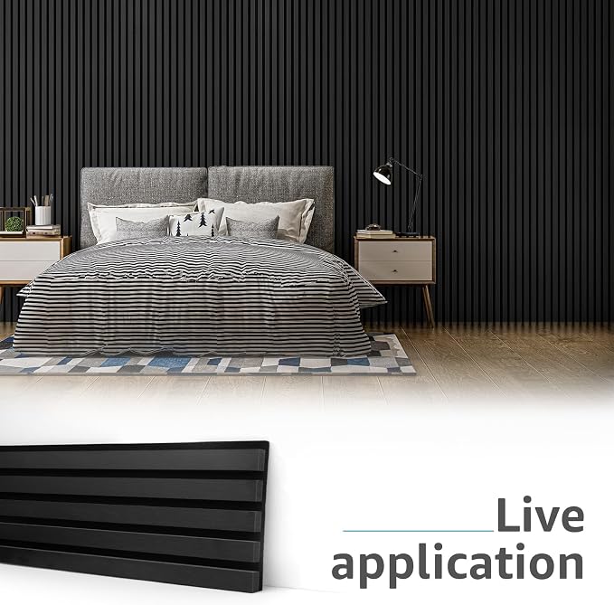 Art3d 6-Piece Wood Slat Acoustic Panels - Image 5