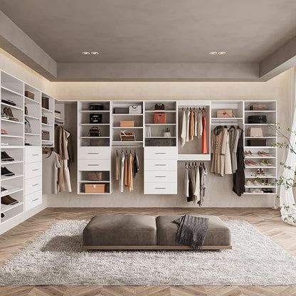 ROOMTEC Modular Closet System, Wooden Tower - Image 4