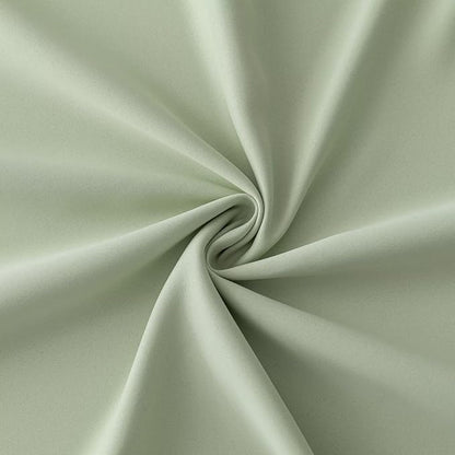 IGEMAEVE Sage Green Curtains 108 Inch Length 2 Panels Set, Light Filtering - Image 6