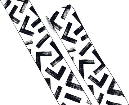 FLFK Black and White Design Wallpaper Border by FLFK
