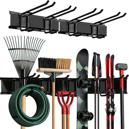 TIDYME Garage Wall Organizer | 32" Heavy-Duty Tool Storage Rack | Adjustable by Tidyme