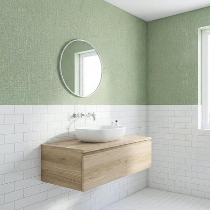WADILE Grasscloth Peel and Stick Wallpaper 15.7in x 393.7in, Textured Contact - Image 6