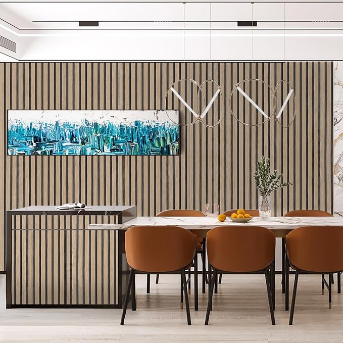 Brown Wood Slat Peel and Stick Wallpaper - Image 5