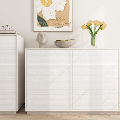 FunStick 16"x240" Modern Cream White Textured Wallpaper Peel and Stick - Image 3