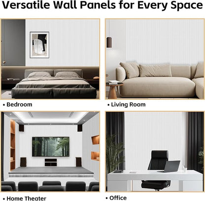 RITOLLO 6 Pack Acoustic Wall Panels, 47.2X23.6X0.4 inch Decorative - Image 6