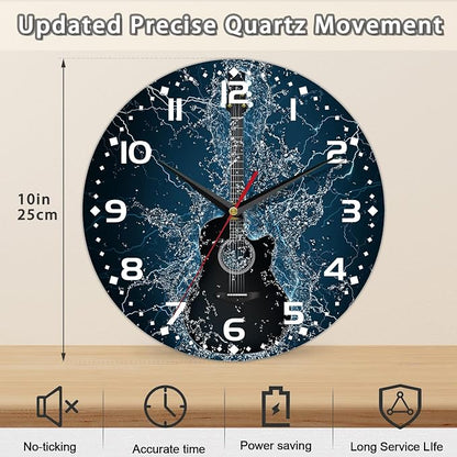 Electric Guitar Wall Clock - Image 2