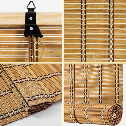 40x48 Inch Bamboo Blinds for Interior Windows, Light-Filtering & Privacy - Image 6
