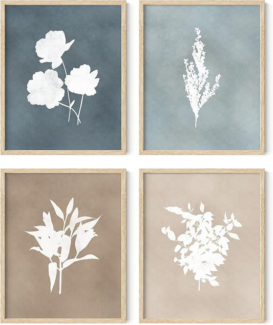 HAUS AND HUES Floral Wall Art by HausandHuesArtPrints