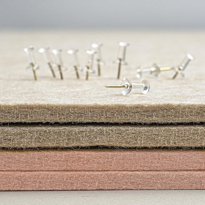 Lightomorrow Bulletin Board, 24 x 18 inches Felt Board Decorative Pin Board - Image 4