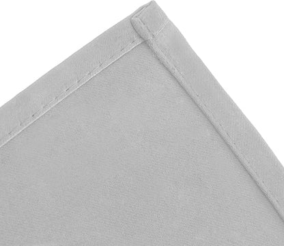 LEMOMO Blackout Curtains 52 x 108 inch/Light Grey Curtains Set of 2 - Image 8