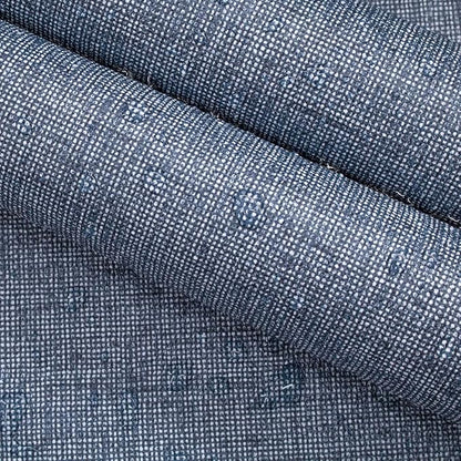 Grasscloth Peel and Stick Wallpaper Denim Blue Contact Paper 15.7inch x - Image 6