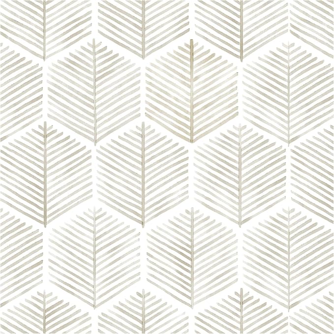 Modern Peel and Stick Wallpaper 17.3''×591'' Self Adhesive Wallpaper Boho by OSECAGE