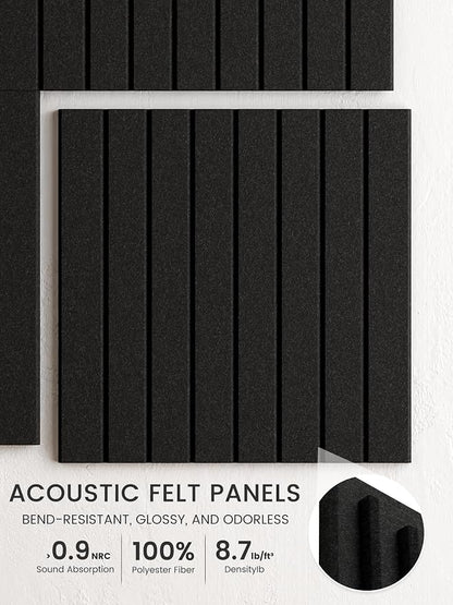 Bumusty Large Cork Board Alternative-36 x 24" Felt Bulletin Board Tiles - Image 3