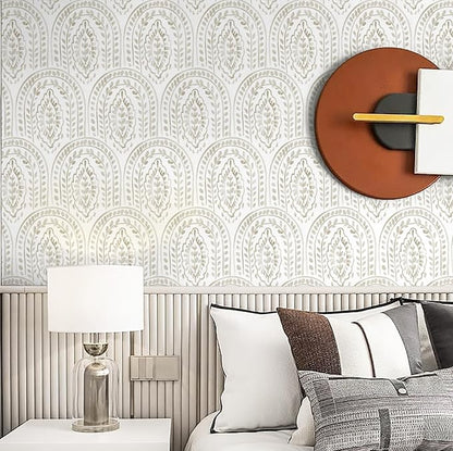 EeeComing Peel and Stick Wallpaper Boho Modern Wall Paper Peel and Stick - Image 6
