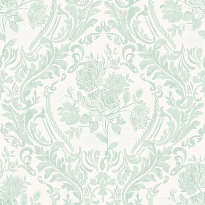 Ismoon Floral Wallpaper Peel and Stick Sage Green Contact Paper Boho Vintage by Ismoon