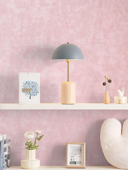 Yasinet 196.8×17.3" Pink Peel and Stick Wallpaper, Ultra-Strong Adhesion Wall - Image 8