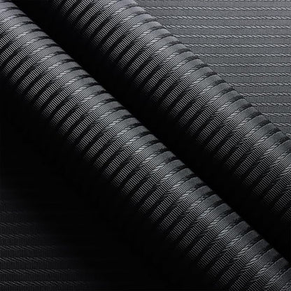 Orainege Black Wallpaper Peel and Stick Wallpaper 15.7"x196.8" Textured Contact by Orainege