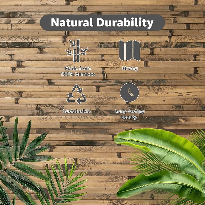 Art3d Natural Bamboo Wall Panel - Image 7
