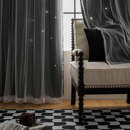 XiDi Black Out Curtains for Bedroom Windows, Curtains for Girls Bedroom Decor - Image 7
