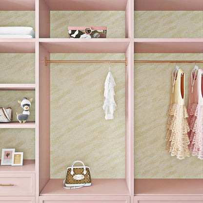 ReWallpaper Beige Velvet Wallpaper Peel and Stick Luxury Soft Velvet Flocked - Image 7