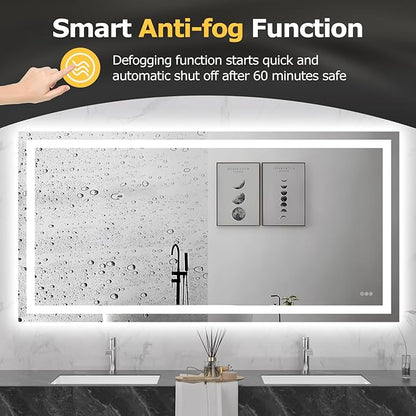 Hivone 72X36 LED Bathroom Mirror - Image 6