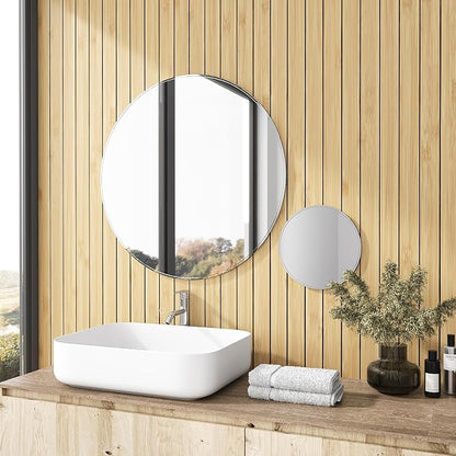 VEELIKE Natural Bamboo Slat Wall Panels Peel and Stick 3D Textured Wood Grain - Image 6