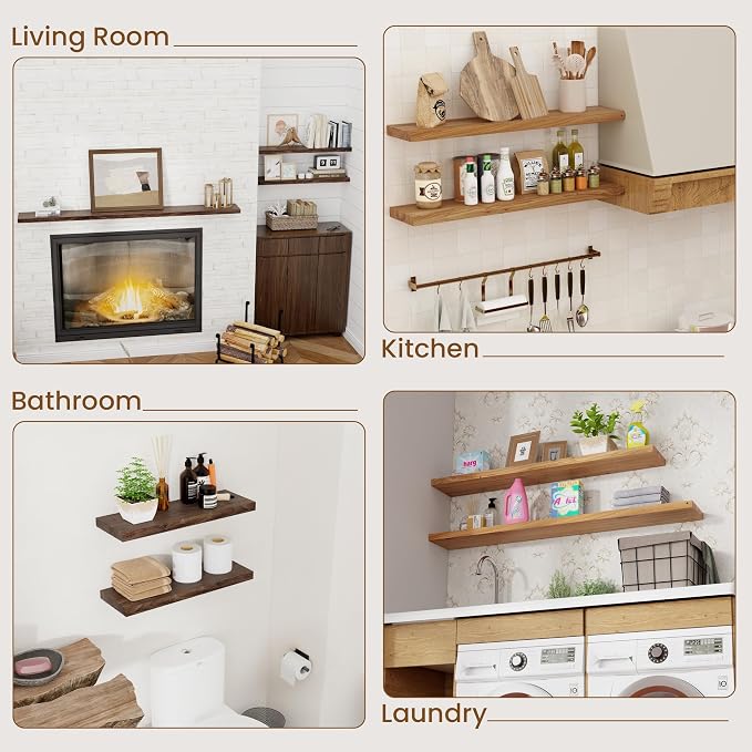 Floating Shelves for Wall Decor, Wall Shelves - Image 7