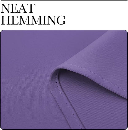 NICETOWN Lilac Purple Blackout Curtains - Image 7