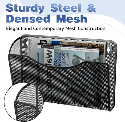 MINDEPOT Wall File Organizer 3 Pack - Image 3