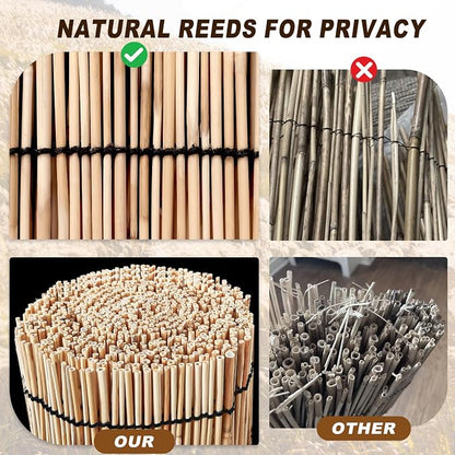 Reed Fencing Rolls, Bamboo Screens Outdoor - Image 9