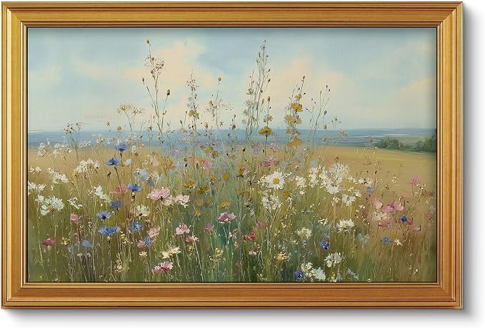 VIYYIEA Vintage Large Framed Wall Art by VIYYIEAART