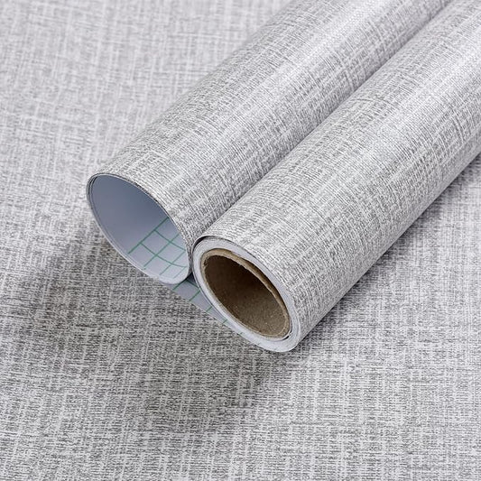 Yancorp 24" Wide Textured Fabric Wallpaper by YancorpHomeDecor