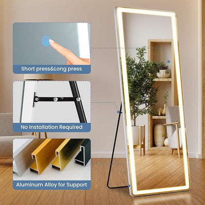 Mirror Full Length, Upgraded Body Wall Mirrors - Image 5