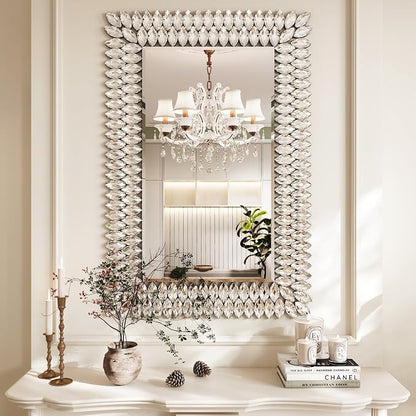 Kelly Miller Jeweled Luxury Bathroom Mirror by KellyMiller