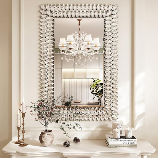 Kelly Miller Jeweled Luxury Bathroom Mirror by KellyMiller