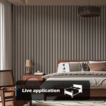 Art3d 2-Pack 48" x 24" Acoustic Wood Panels - Image 2