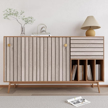 VEELIKE Rustic Grey Oak Wood Slat Peel and Stick Wallpaper 24''x118'' Faux Wood - Image 7