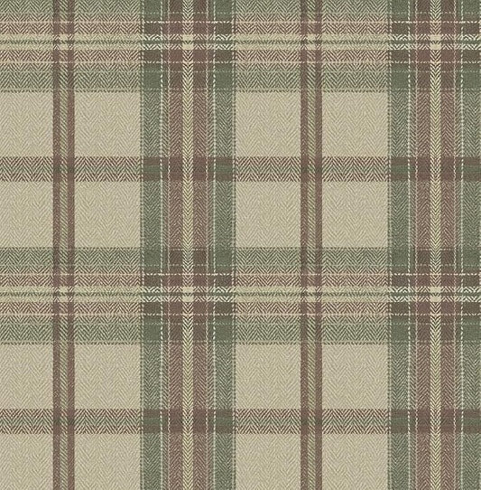 NextWall Harry & Grace Herringbone Plaid Premium Matte Non-Woven Peel and Stick by NextWall