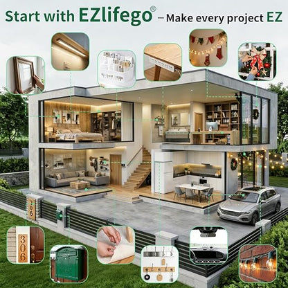 EZlifego Double Sided Tape Heavy Duty, Nano Double Sided Adhesive Tape - Image 9
