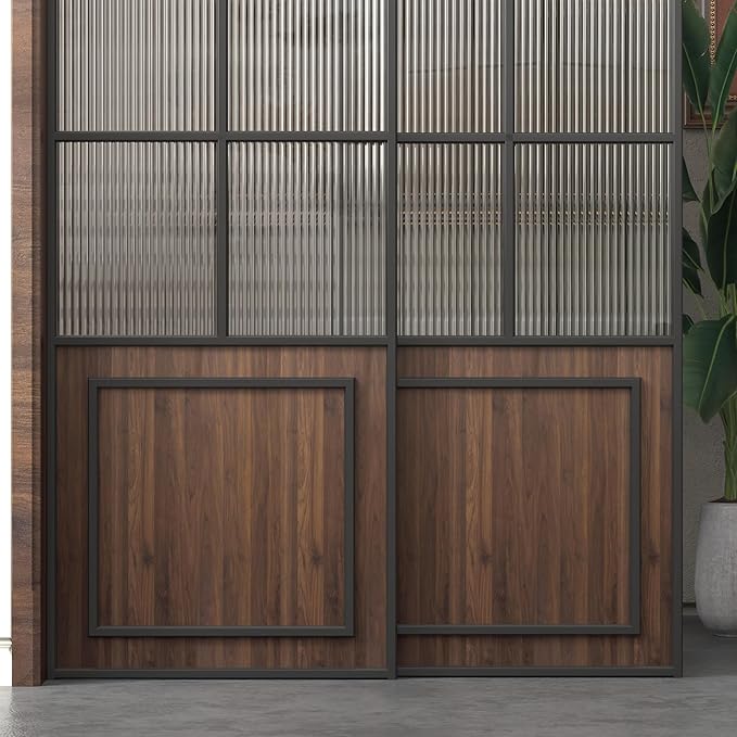 BOMENG Walnut Wood Contact Paper 16x354 inch Dark Brown Wood Wallpaper Peel and - Image 4