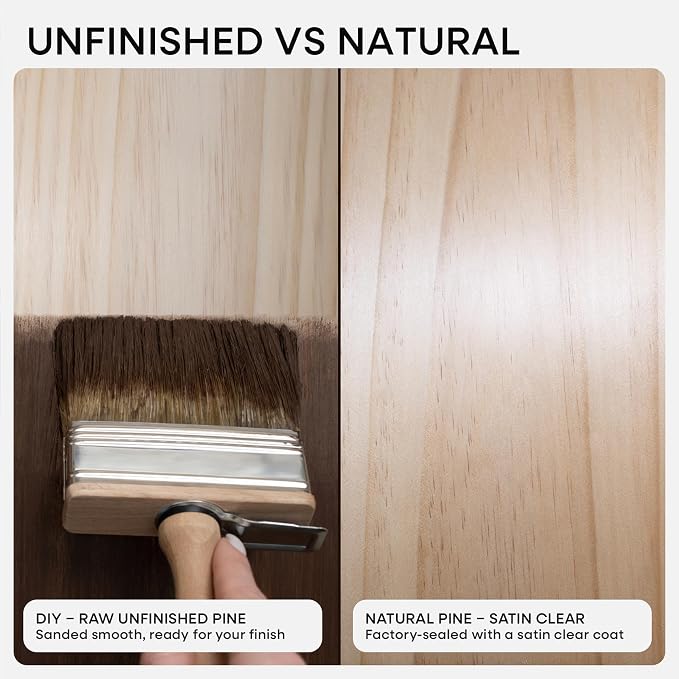Homeforia 24 inch Wood Floating Shelves, High End Solid Natural Wood 24inch - Image 8