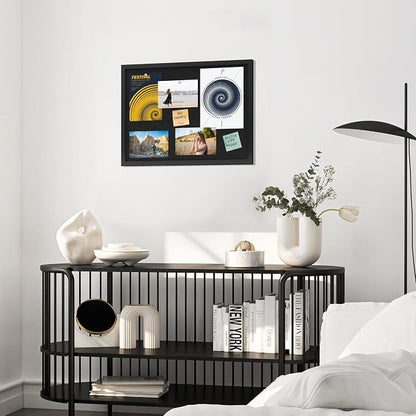 DAHAPYBOO Cork Board with Linen Black 2Pack, Bulletin Board 23"x17", Corkboards - Image 6